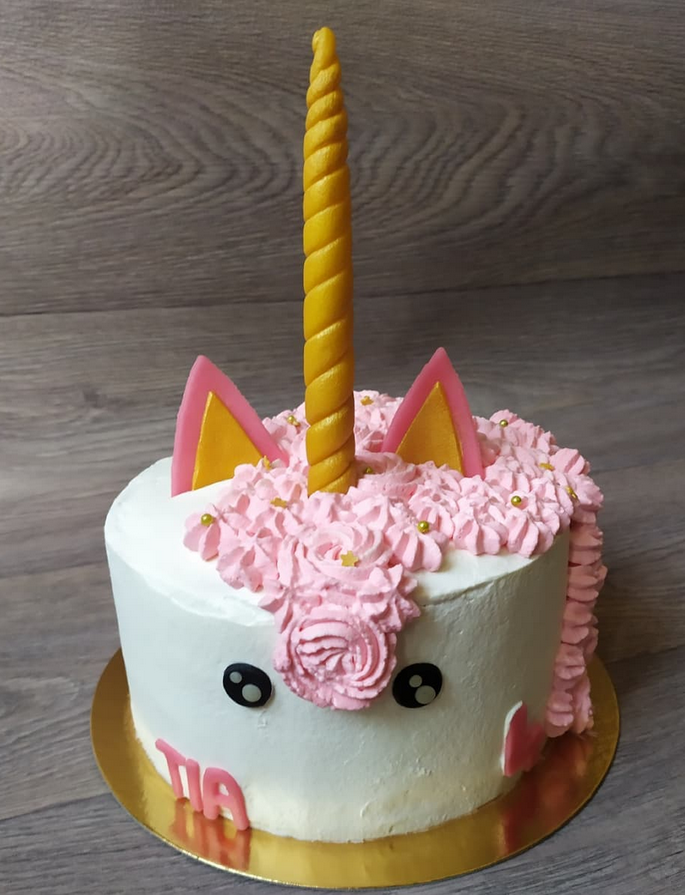 Le gâteau licorne