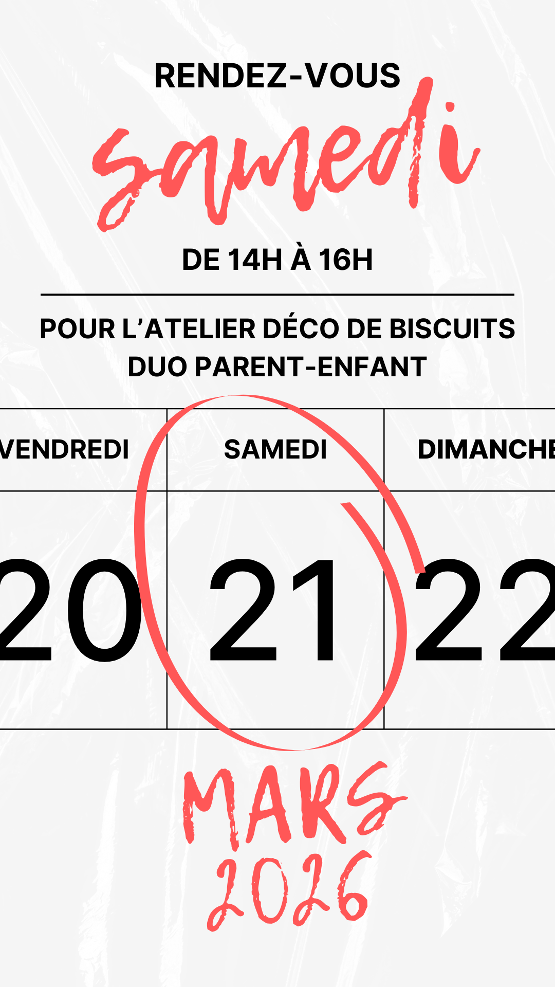 Atelier du 21 mars 2026