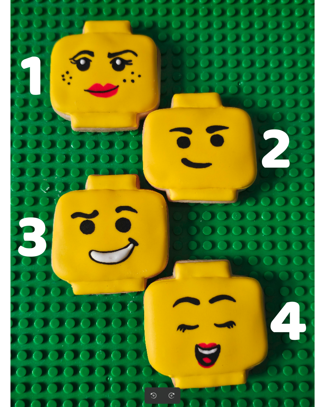 Tête Lego