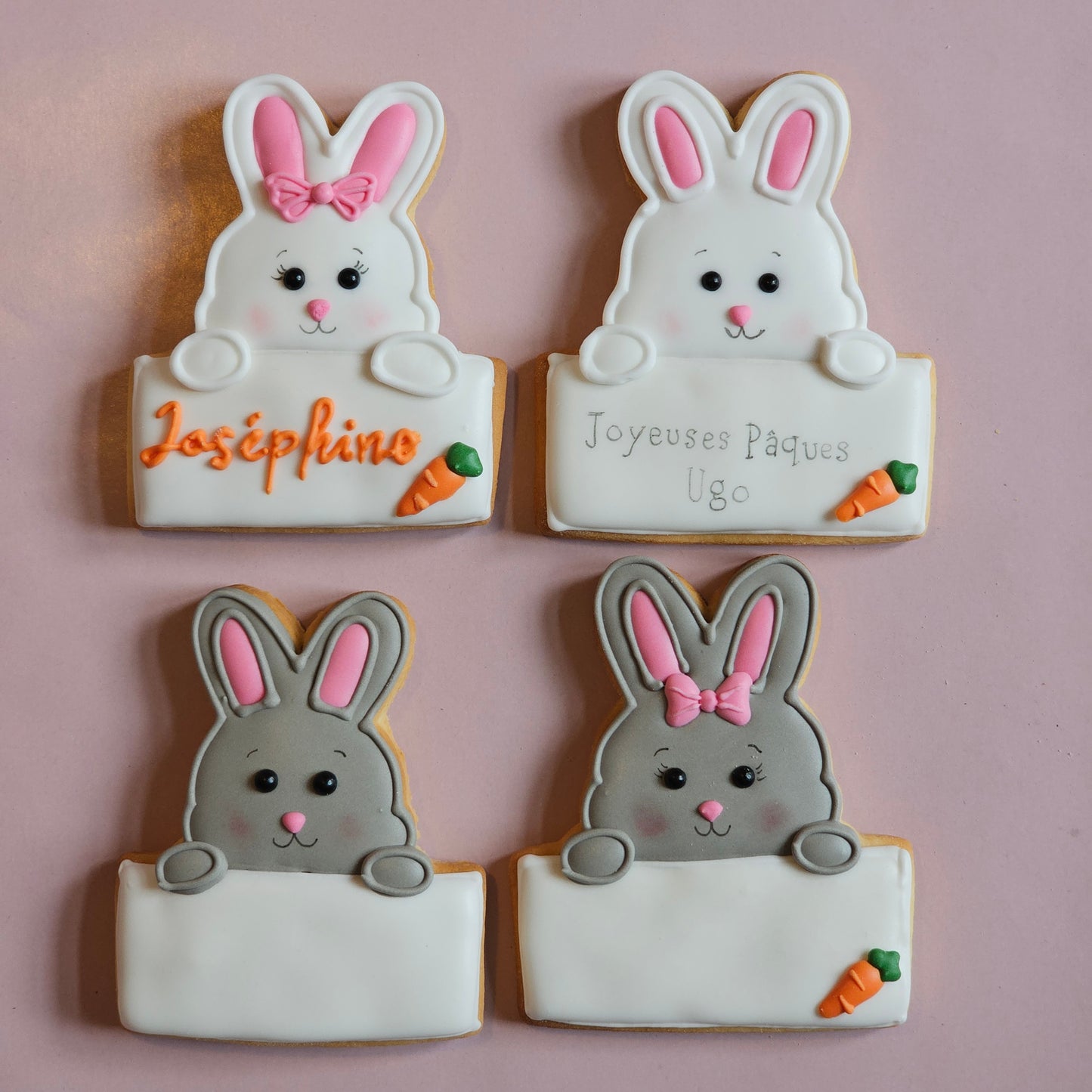 Les marque-place de Pâques