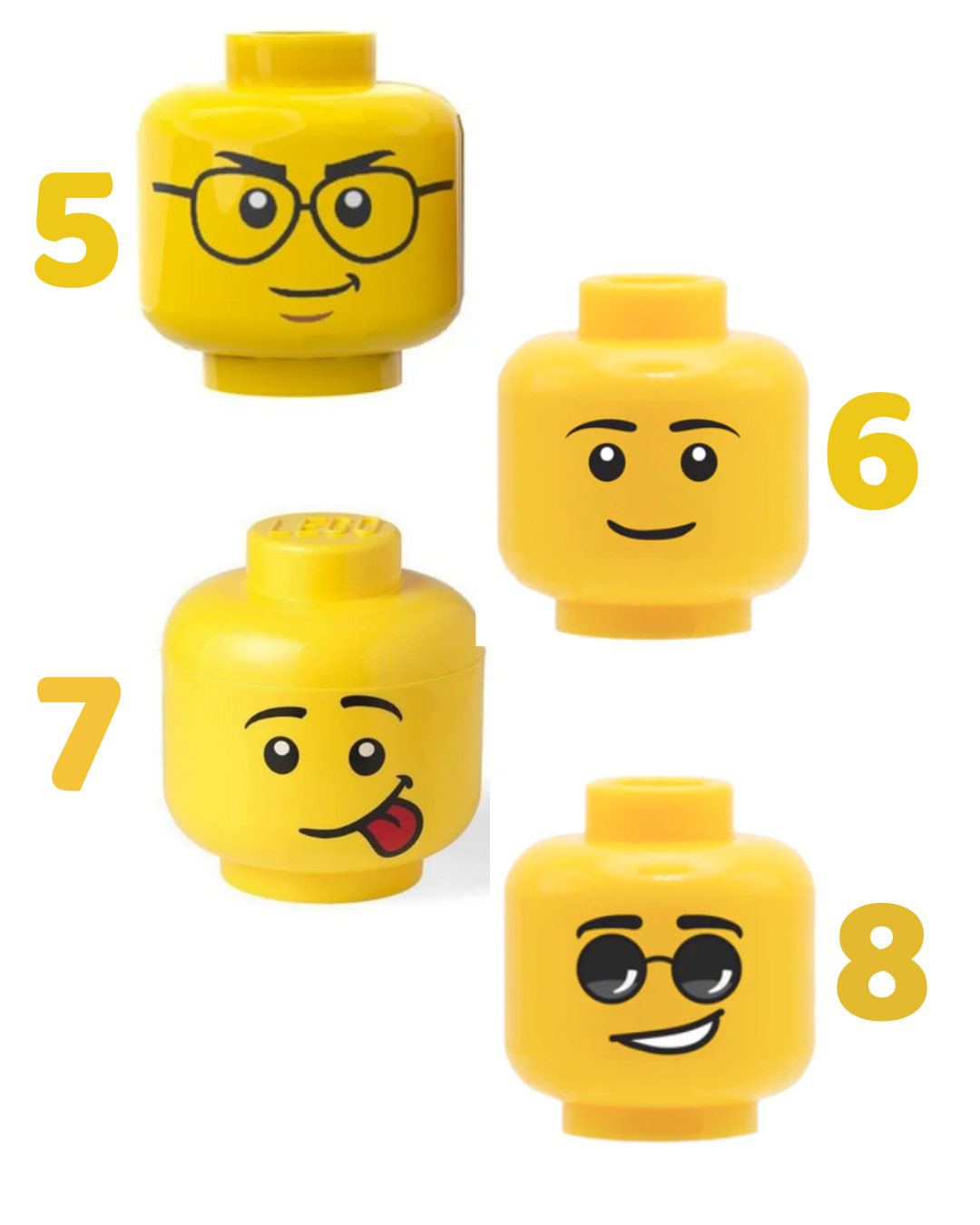 Tête Lego