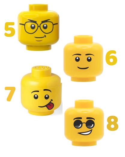 Tête Lego